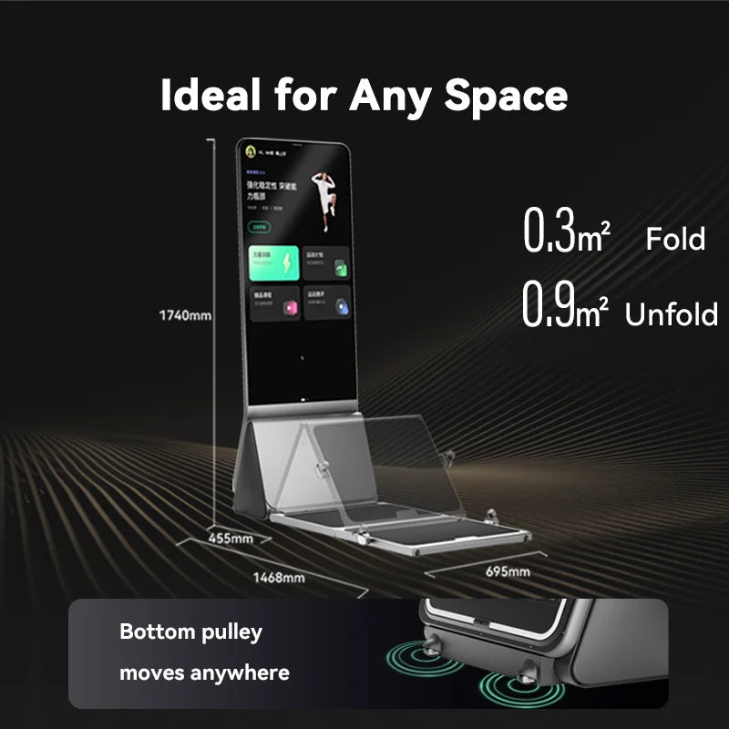$4,699.00 AEKE K1 Professional Indoor Smart Mirror Touchscreen All-in-one Smart Multifunctional Home Gym Training Pilates Ring