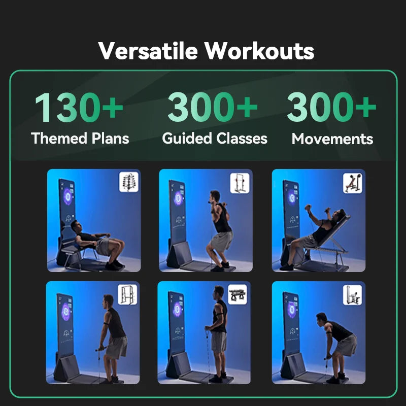 $4,699.00 AEKE K1 Professional Indoor Smart Mirror Touchscreen All-in-one Smart Multifunctional Home Gym Training Pilates Ring